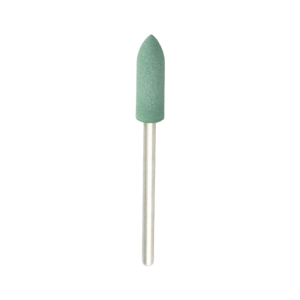 Silikon Polierbit grün | Spitz Ø5,6mm | #240 Grit | Glanzpolierer